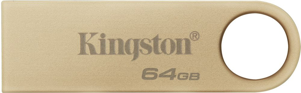 Kingston DataTraveler SE9 G3 | 64GB USB Stick | USB 3.2 Gen 1 | 220 MB/s | Goud - Matmuis - Matmuis